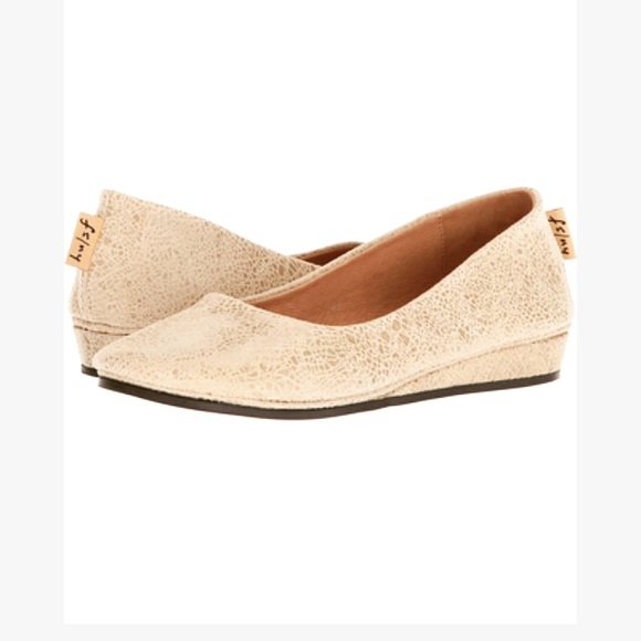 Anthropologie Shoes - French Soles Zeppa Shimmer Flats